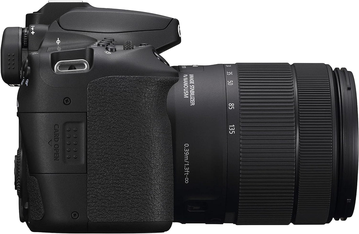 Canon EOS 90D Spiegelreflexkamera - mit Objektiv EF-S 18-135mm F3.5-5.6 IS USM