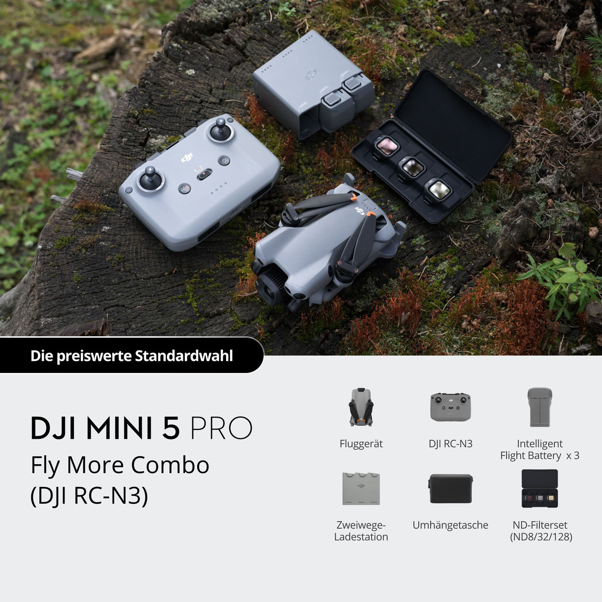 DJI Mini 5 Pro Fly More Combo (DJI RC-N3)
