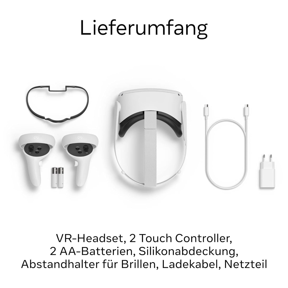 Meta Quest 2 — VR-Brille — 256 GB