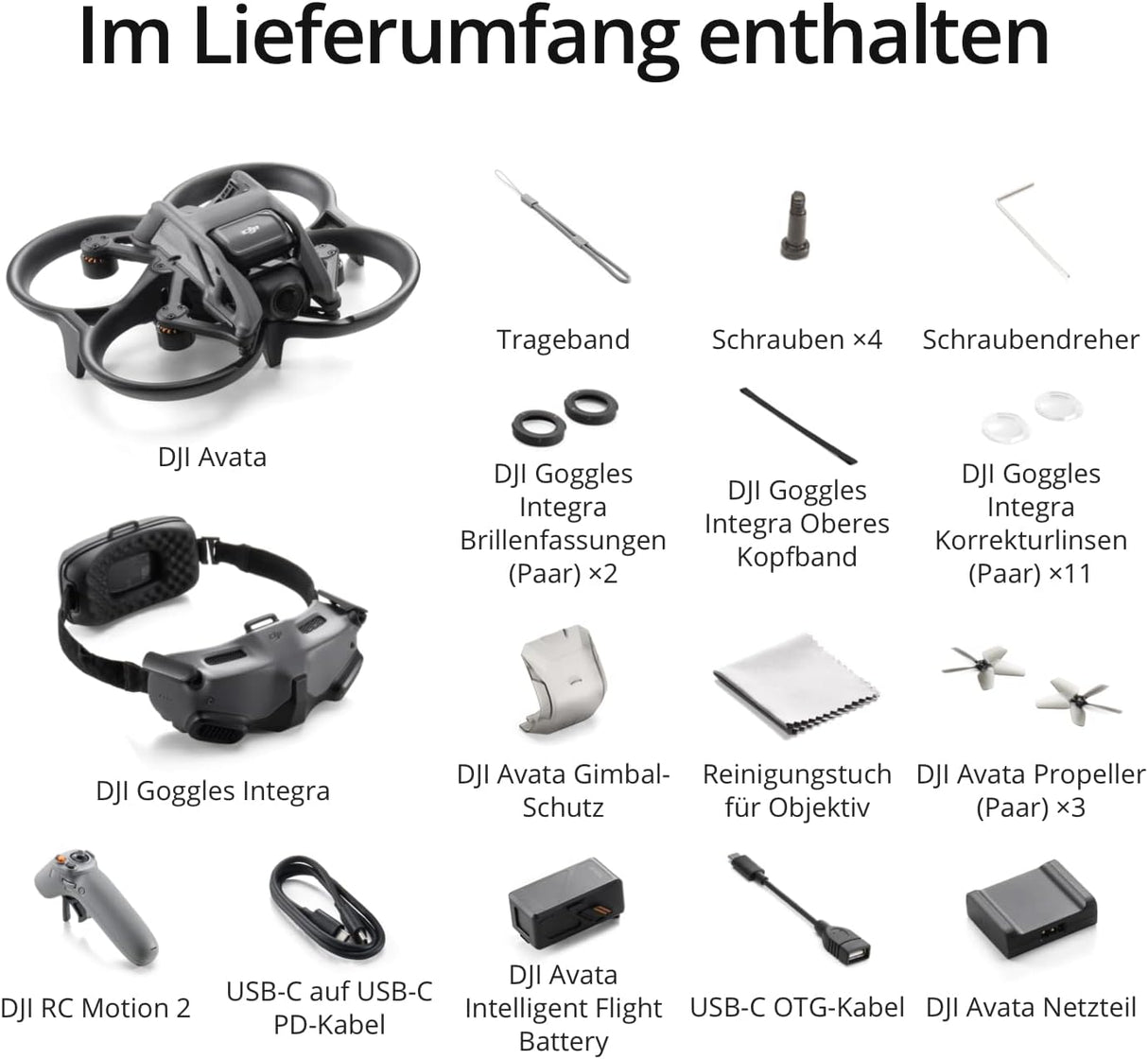 DJI Avata Explorer Combo – Drone with Camera