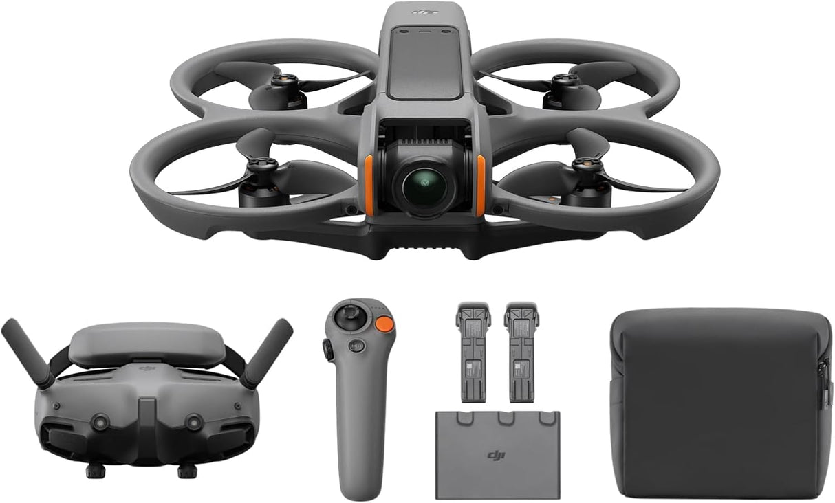 DJI Avata 2 Fly More Combo (3 Batteries), FPV Drone with 4K Camera