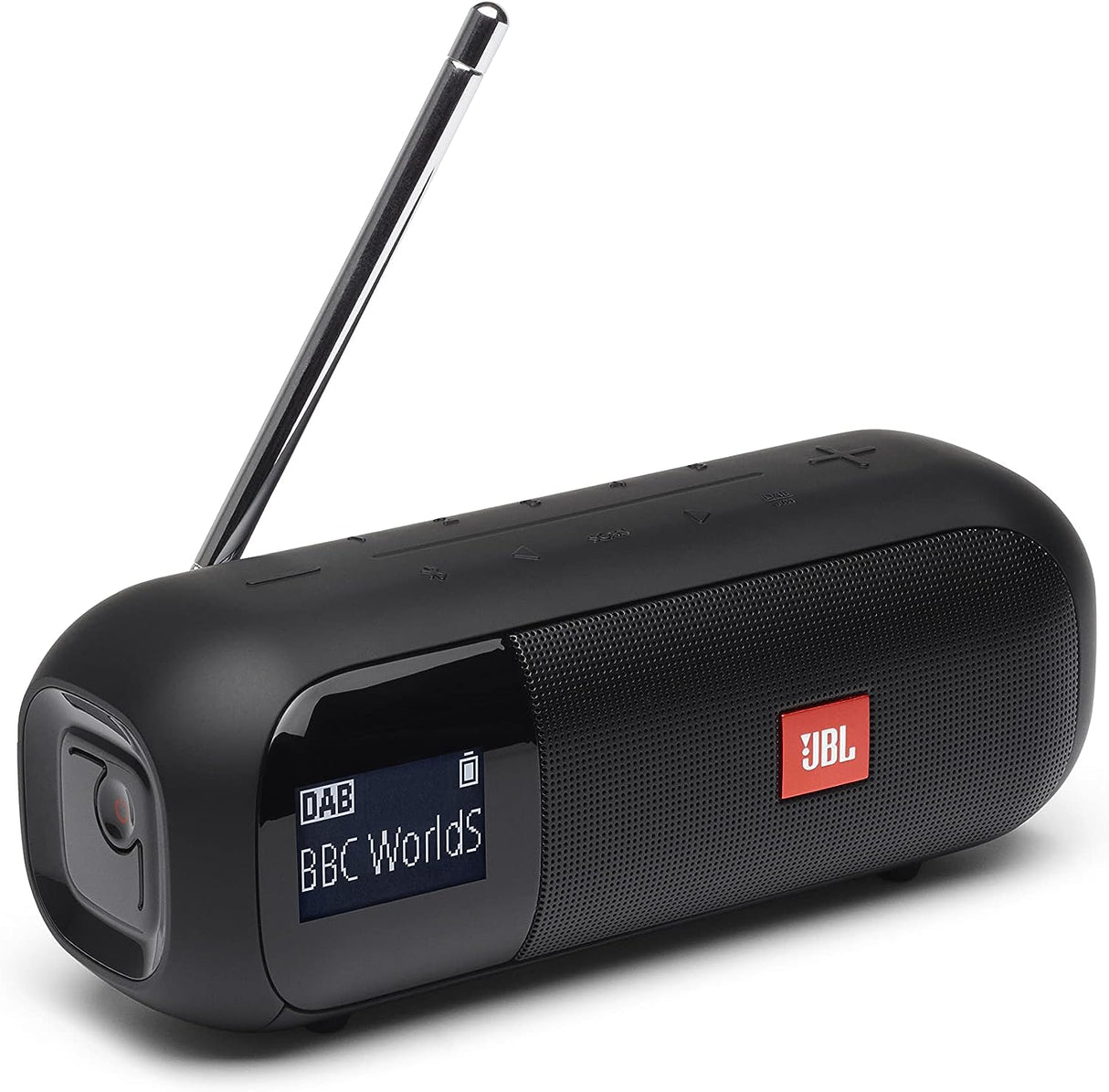JBL Tuner 2 Radiorekorder in Schwarz – Tragbarer Bluetooth Lautsprecher