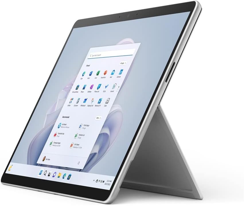Microsoft Surface Pro 9 256 GB 33 cm (13 Zoll) Intel® Core™ i5 8 GB Wi-Fi 6E (802.11ax) Windows 11 Pro Platin