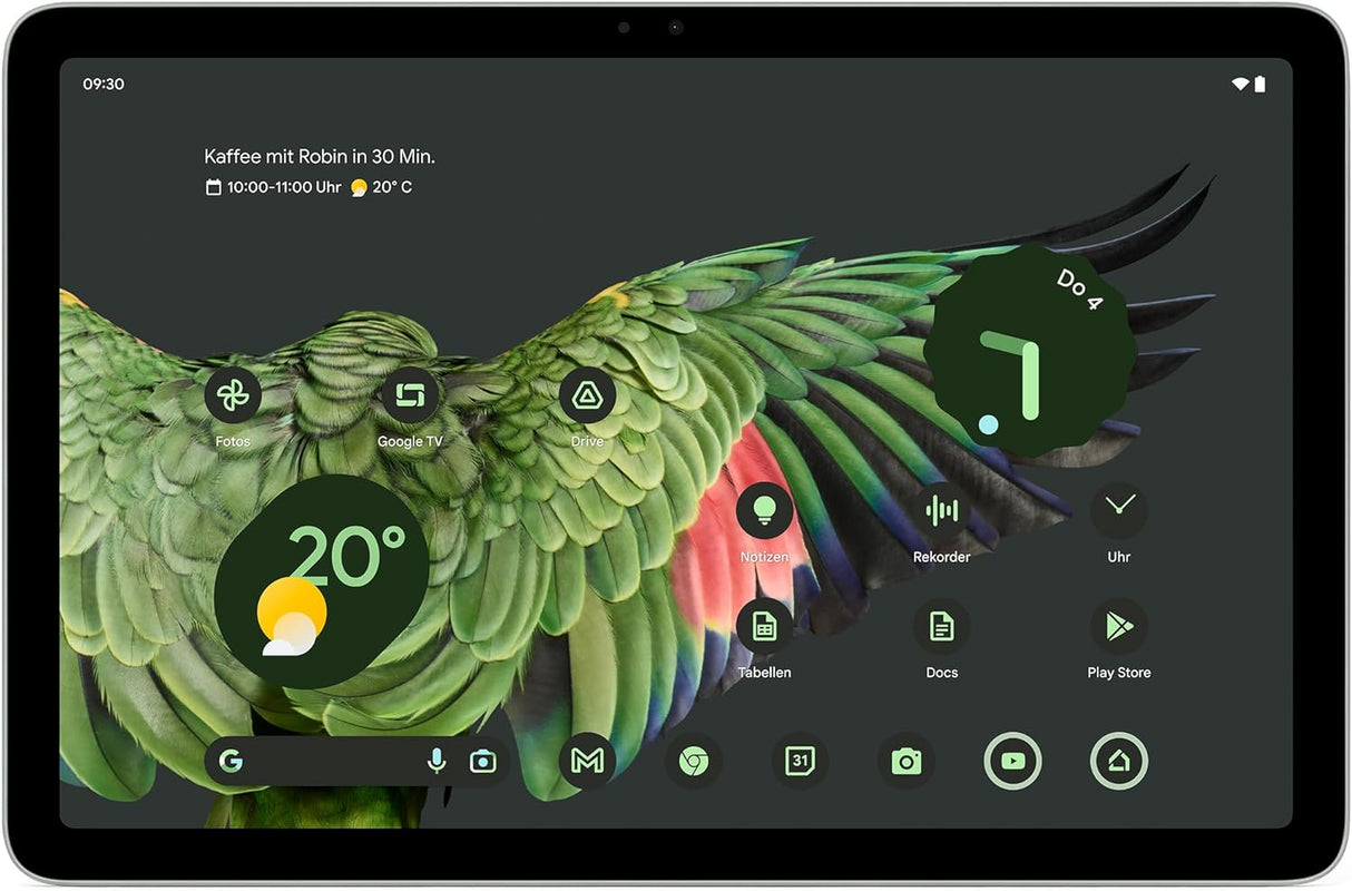 Google Pixel Tablet – Android-Tablet mit 11"-Display und einem Akku mit Langer Laufzeit – 8 GB RAM – 256 GB Speicherplatz