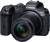 Canon EOS R7 Kamera spiegellose Camera + RF-S 18-150mm F3.5-6.3 is STM Objektiv