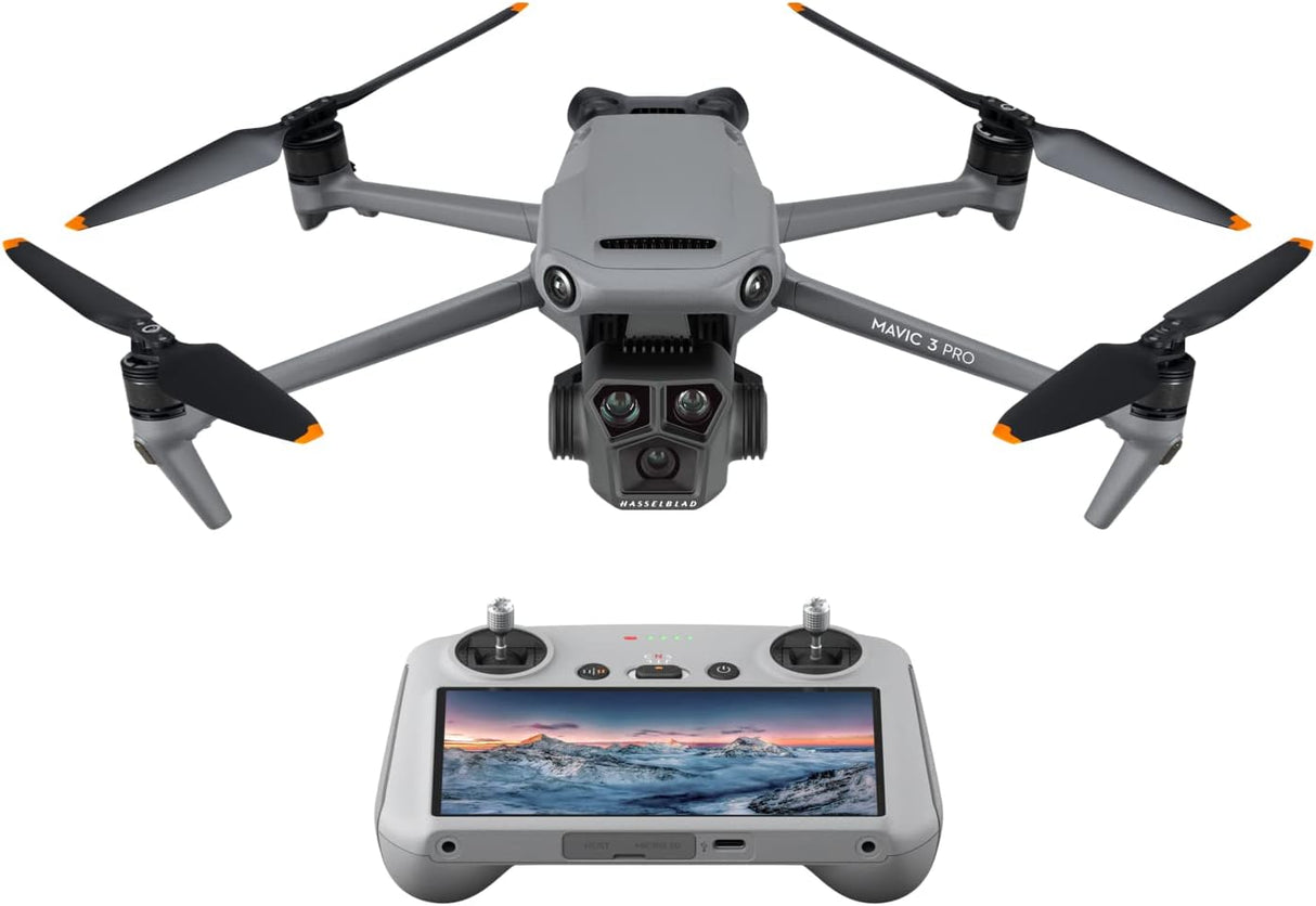 DJI Mavic 3 Pro mit DJI RC (Bildschirmfernsteuerung)