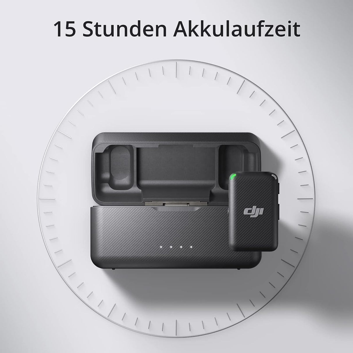 DJI Mic (2 Sender + 1 Empfänger + Ladeschale)