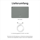 Google Pixel Tablet – Android-Tablet mit 11"-Display und einem Akku mit Langer Laufzeit – 8 GB RAM – 256 GB Speicherplatz