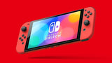 Nintendo Switch (OLED-Modell) - Mario-Edition (rot)