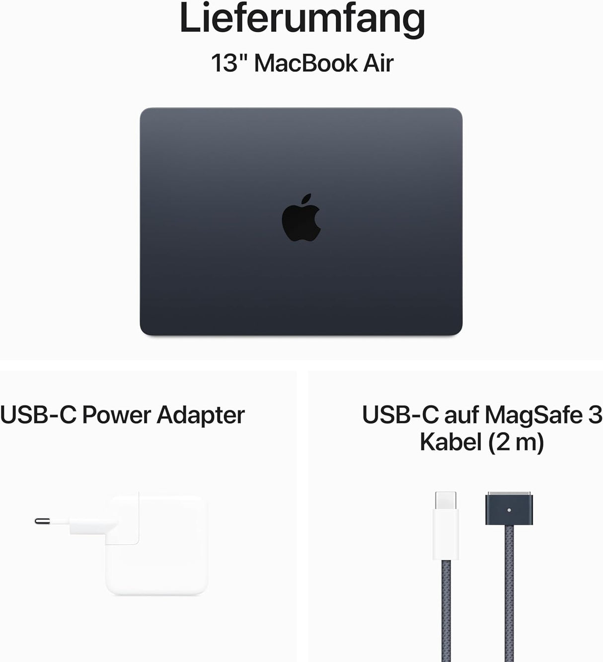 Apple 2024 13" MacBook Air Laptop mit M3 Chip: 13,6" Liquid Retina Display