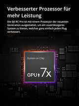 DJI RC Pro, Compatibility: DJI Mavic 3 Pro, DJI Mavic 3 Pro Cine, DJI Mavic 3 Classic, DJI Mavic 3, DJI Mavic 3 Cine, DJI Mini 3 Pro, DJI Air 2S