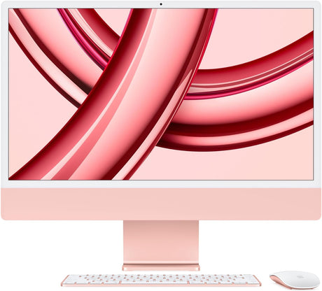 Apple 2023 iMac All-in-One Desktop-Computer mit M3 Chip ,8-Core CPU, 10-Core GPU, 24" 4.5K Retina Display