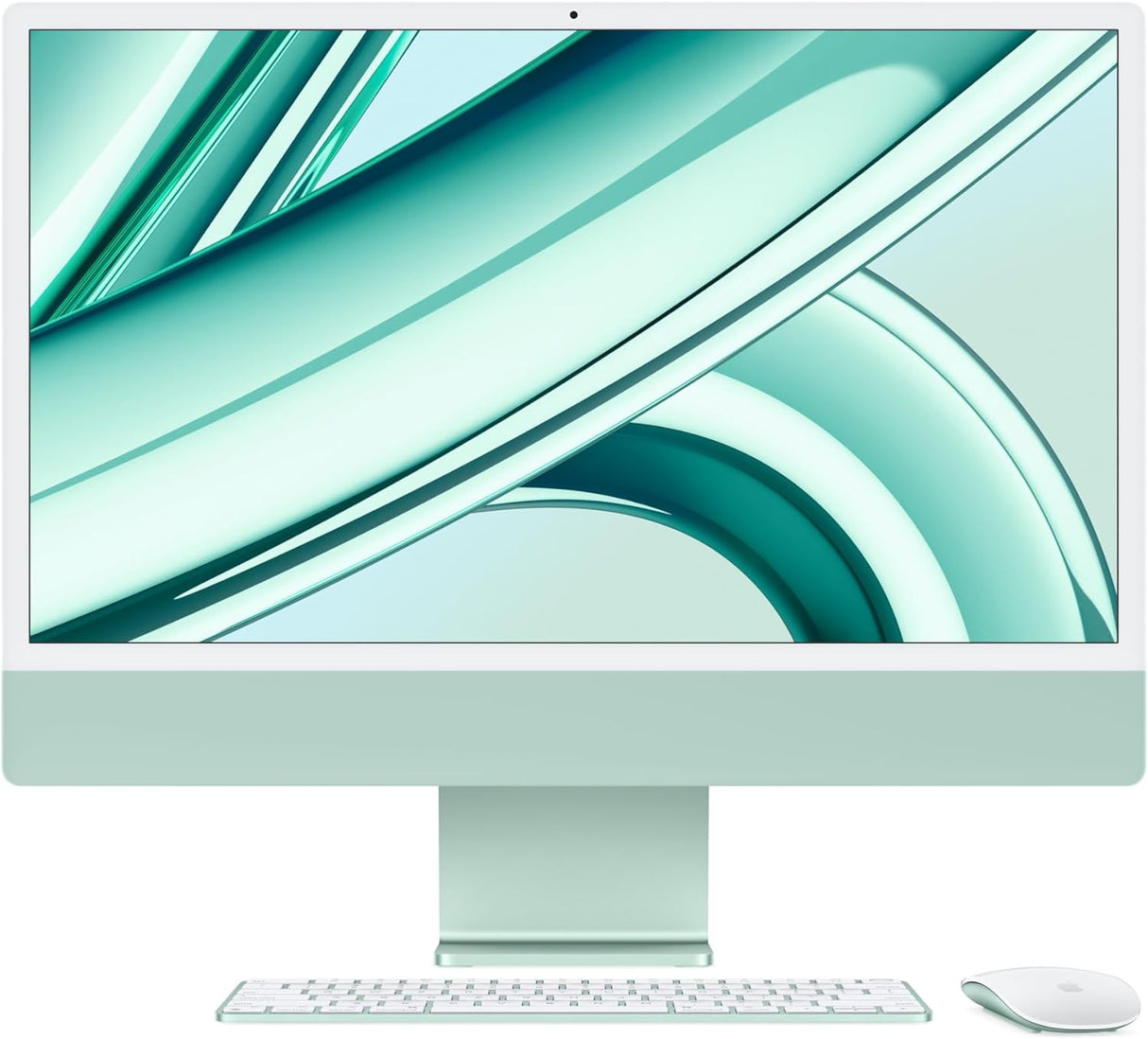 Apple 2023 iMac All-in-One Desktop-Computer mit M3 Chip ,8-Core CPU, 10-Core GPU, 24" 4.5K Retina Display