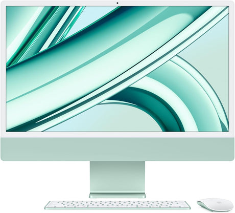 Apple 2023 iMac All-in-One Desktop-Computer mit M3 Chip ,8-Core CPU, 10-Core GPU, 24" 4.5K Retina Display