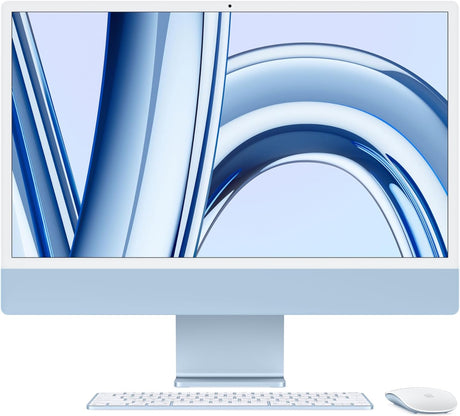 Apple 2023 iMac All-in-One Desktop-Computer mit M3 Chip ,8-Core CPU, 10-Core GPU, 24" 4.5K Retina Display